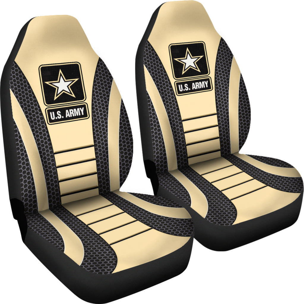 US ARMY Cream Car Seat Covers