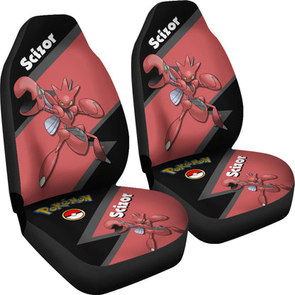 Scizor Car Seat Covers