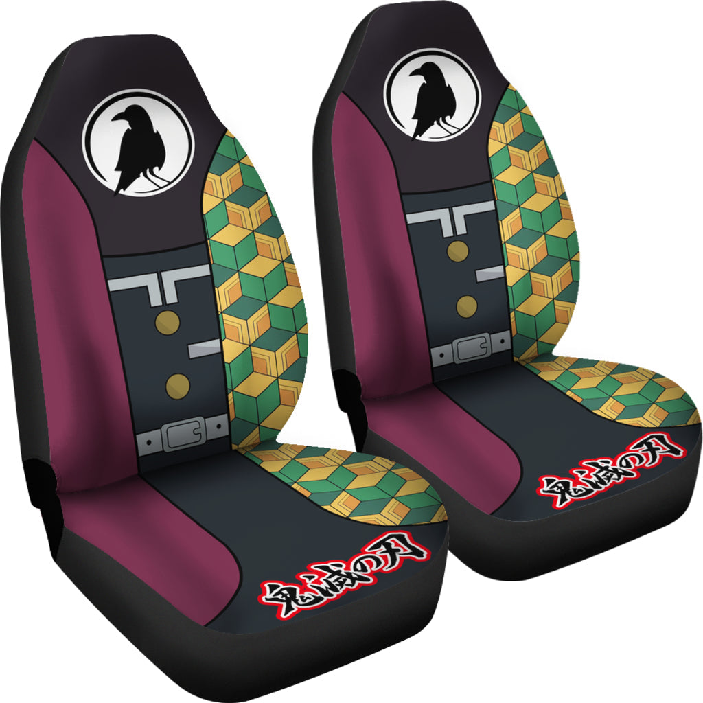 Demon Slayer Anime Giyuu Yomioka Car Seat Covers