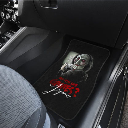 Horror Jigsaw Car Floor Mats Jigsaw Do You Like Games Car Mats