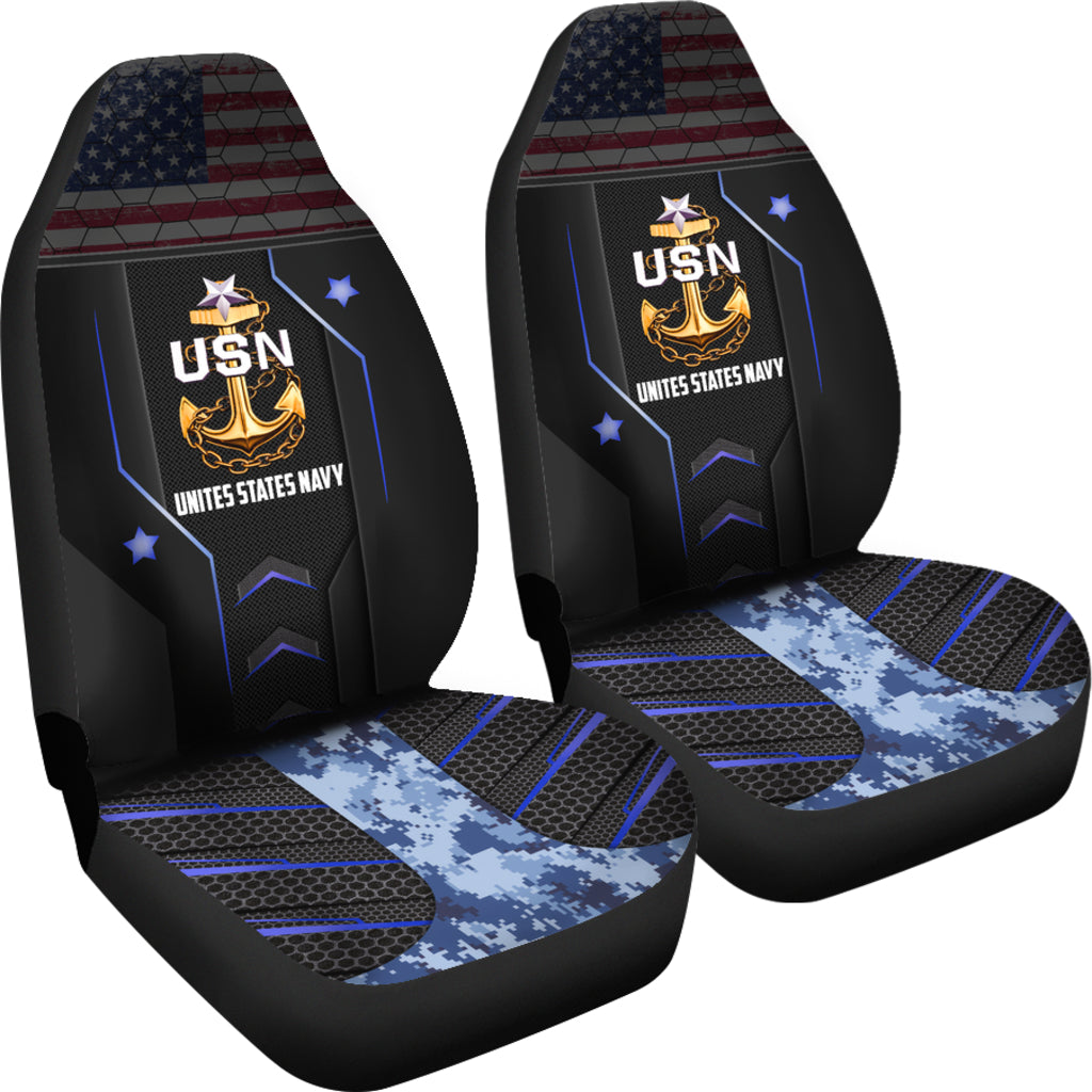 USN Unites States Navy Car Seat Covers
