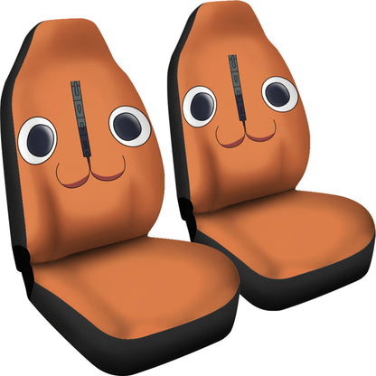 Pochita Chainsaw Man Car Seat Covers