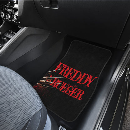 Horror Car Floor Mats Freddy Krueger Horror Flim Car Floor Mats A Nightmare On Elm Street Halloween Car Mats