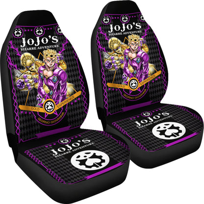 JoJo Bizarre Adventure Giorno Car Seat Covers