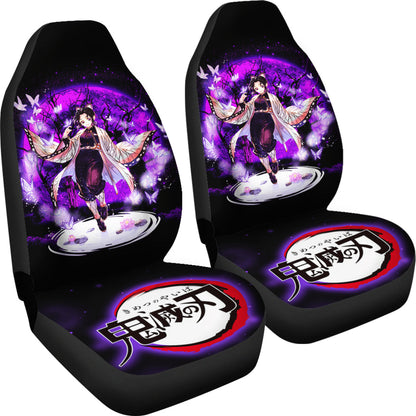 Shinobu Demon Slayer Moonlight Car Seat Covers
