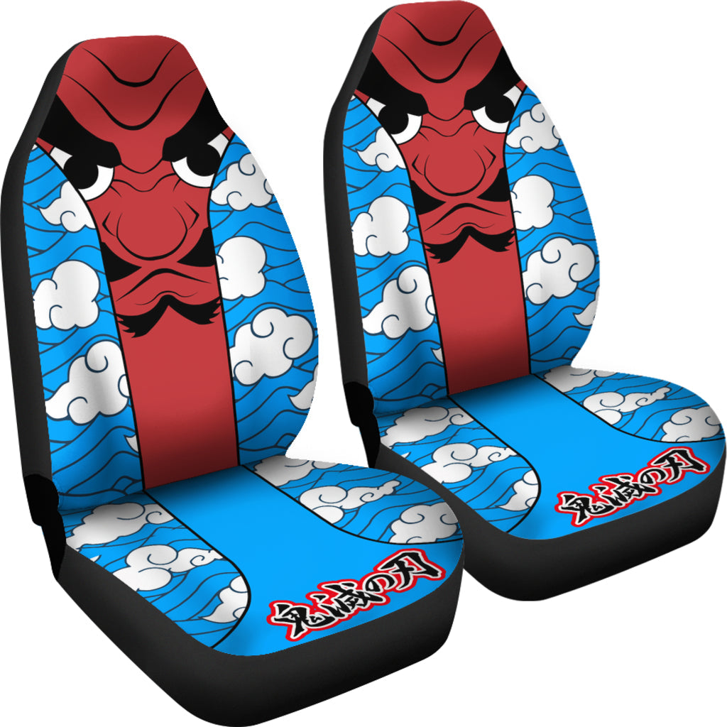 Demon Slayer Sakonji Urokodaki Anime Car Seat Covers