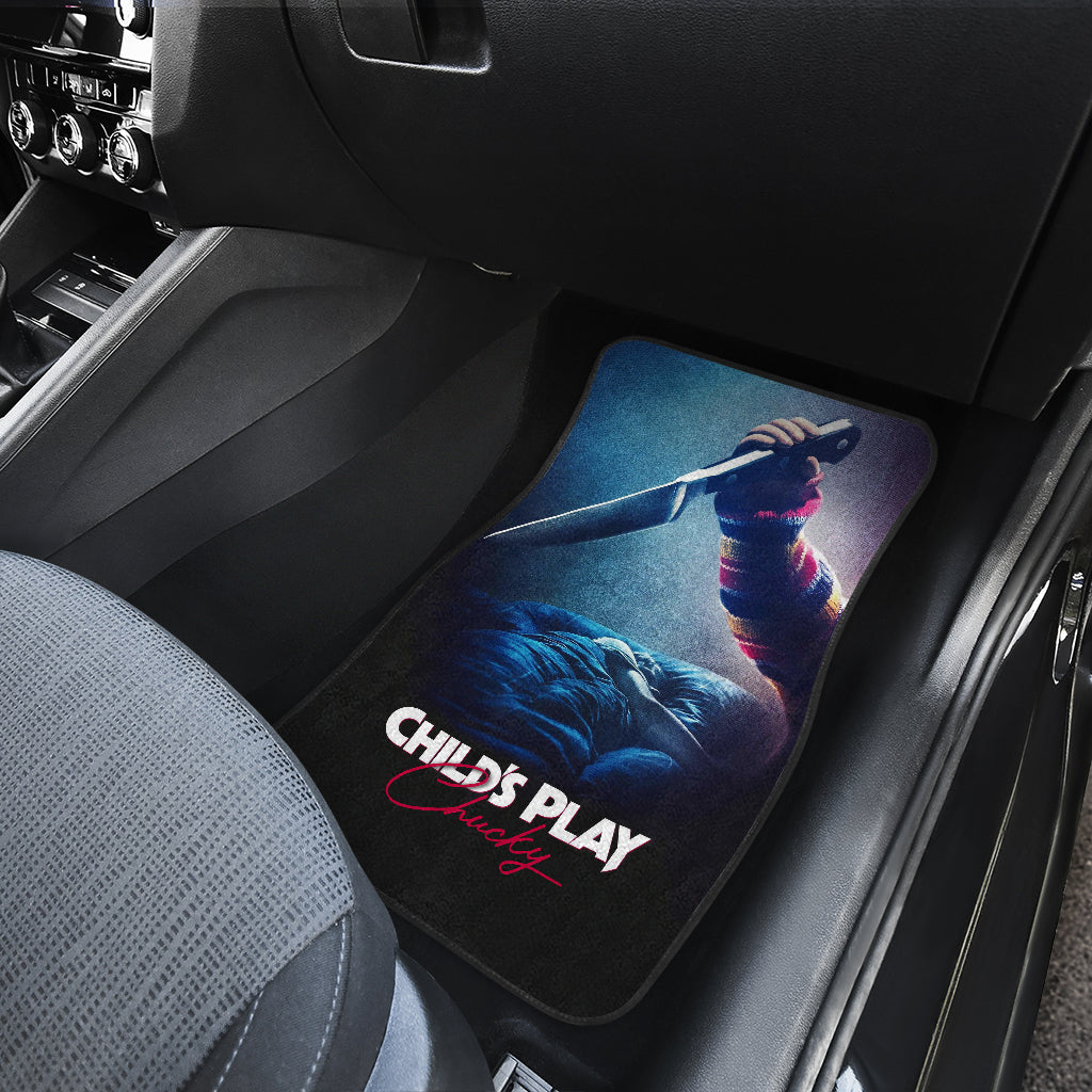 Horror Car Floor Mats Chucky Child's Play Horror Film Halloween Car Floor Mats Horror Car Mats