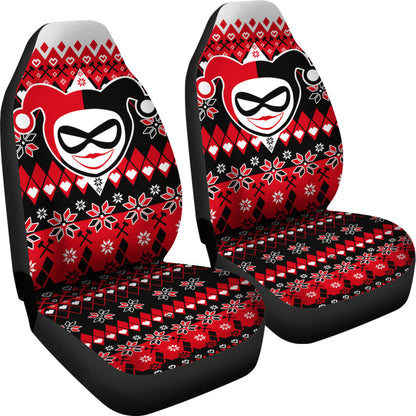 Christmas Harley Quinn Car Seat Covers