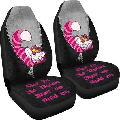 Get In Sit Down Zip Cheshire Cat Car Seat Covers