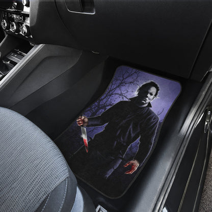 Horror Car Floor Mats Michael Myers Graphic Horror Halloween Car Floor Mats Michael Myers Car Mats