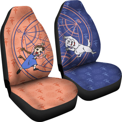 Chimera Nina Fullmetal Alchemist Premium Custom Anime Car Seat Covers Decor Protectors