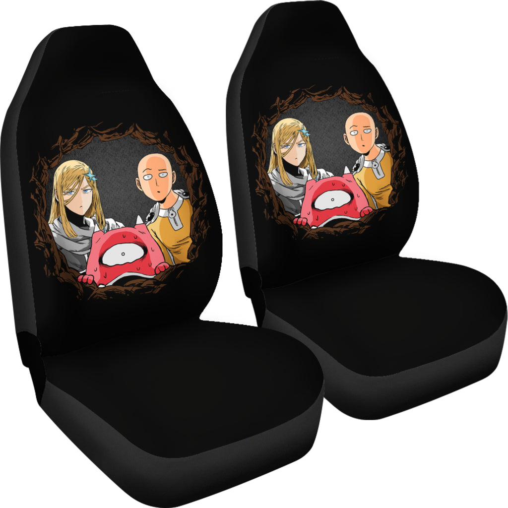 One Punch Man Saitama Funny Anime Car Seat Cover