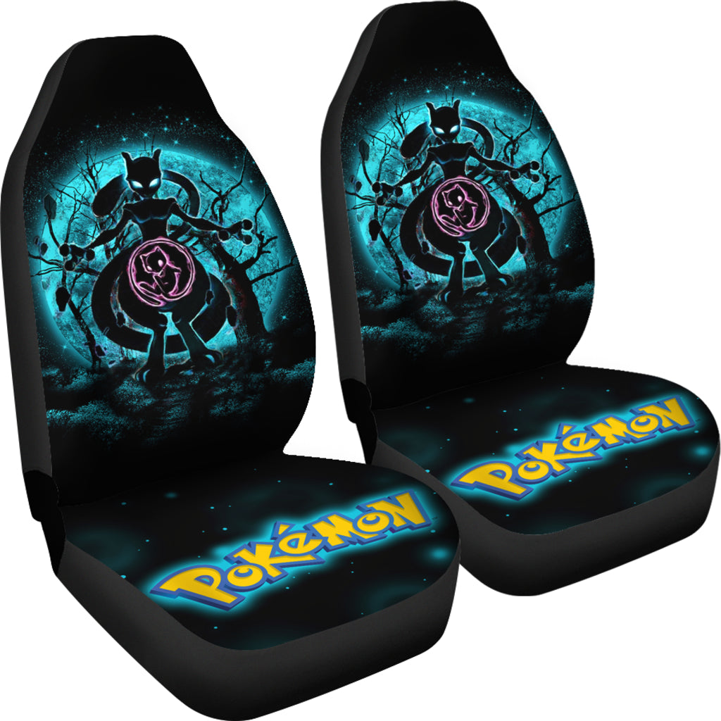 Mewtwo Moonlight Legendary Car Seat Covers