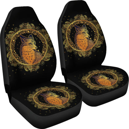 Fox Mandala Car Seat Covers