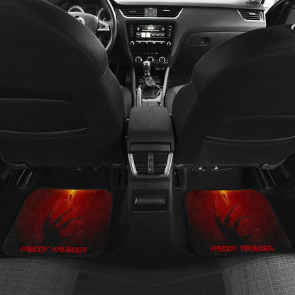 Horror Car Floor Mats Freddy Krueger Glove Grab Human Car Mats