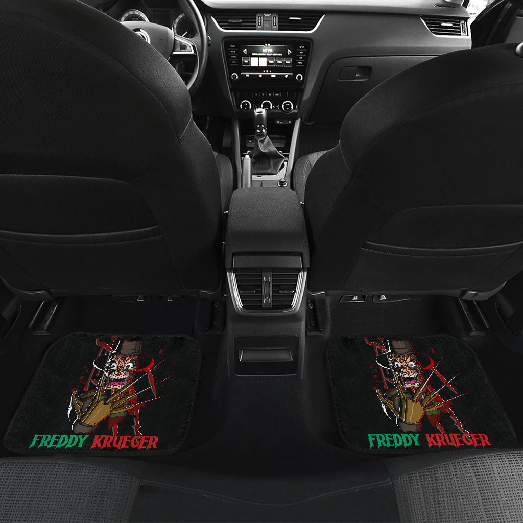 Horror Freddy Krueger Halloween Car Floor Mats Halloween Gift