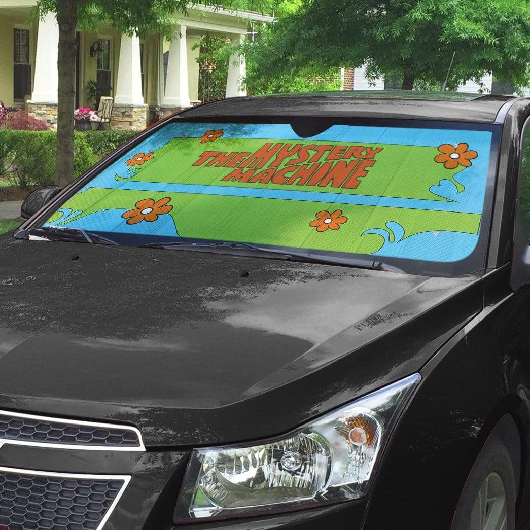Gearhumans Geahuman 3D The Mystery Machine Custom Car Auto Sunshade