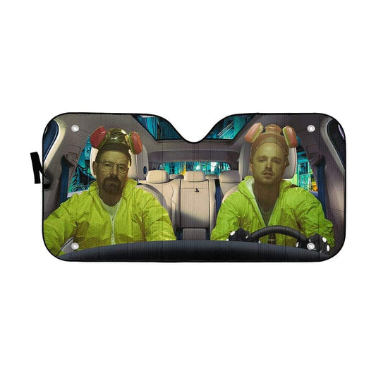 Gearhumans 3D Breaking Bad Season Custom Car Auto Sunshade