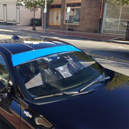 Gearhumans 3D Bull Terrier And Doberman Custom Car Auto Sunshade