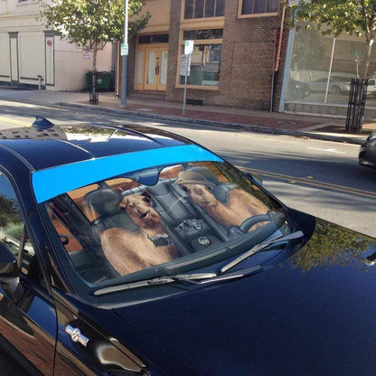 Gearhumans 3D Camel Custom Car Auto Sunshade