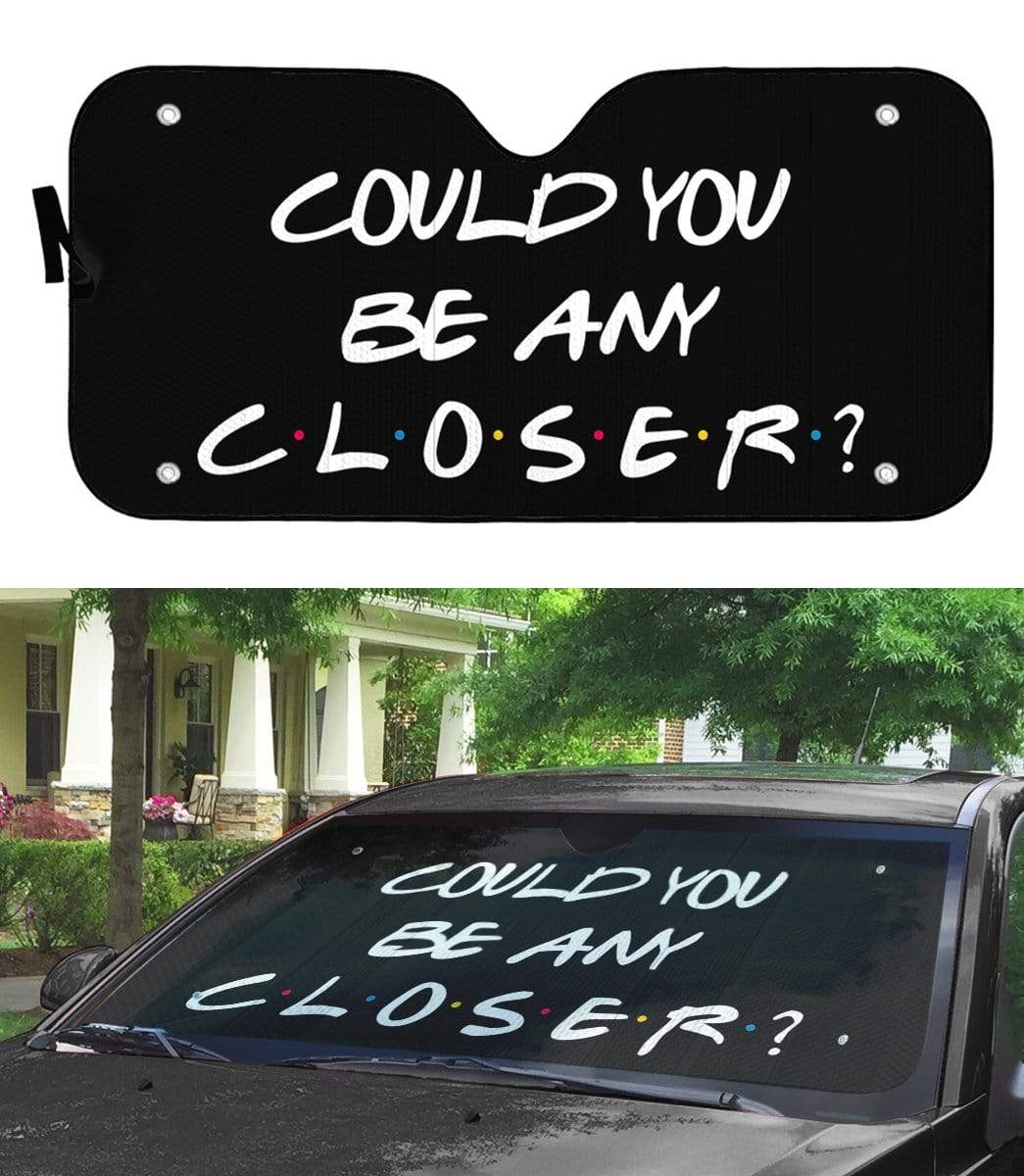 Gearhumans 3D Could You Be Any Closer Custom Auto Car Sunshade