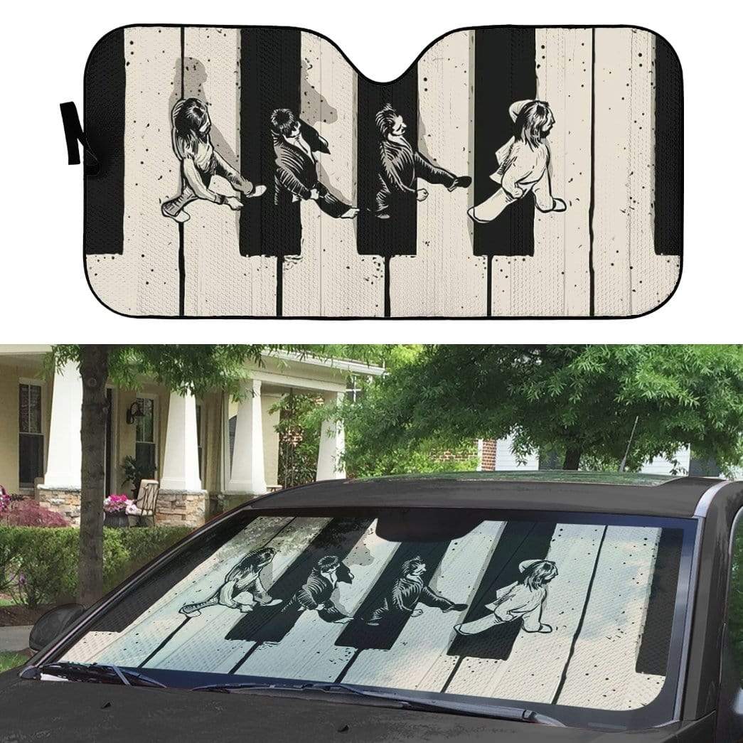Gearhumans 3D Custom Car Auto Sunshade Abbey