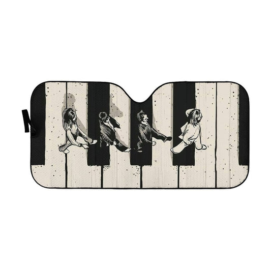 Gearhumans 3D Custom Car Auto Sunshade Abbey