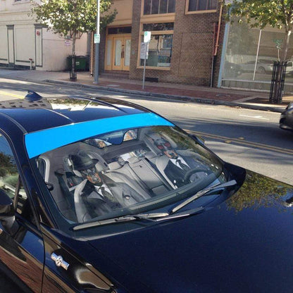 Gearhumans 3D Detective Doberman Pinscher Auto Sunshade