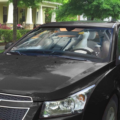 Gearhumans 3D Duck And Goose Custom Car Auto Sunshade