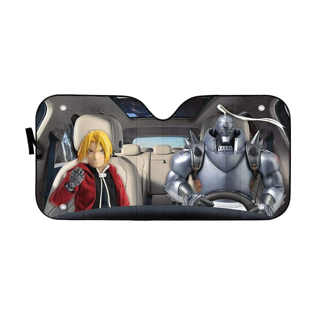 Gearhumans 3D Fullmetal Alchemist Custom Car Auto Sunshade