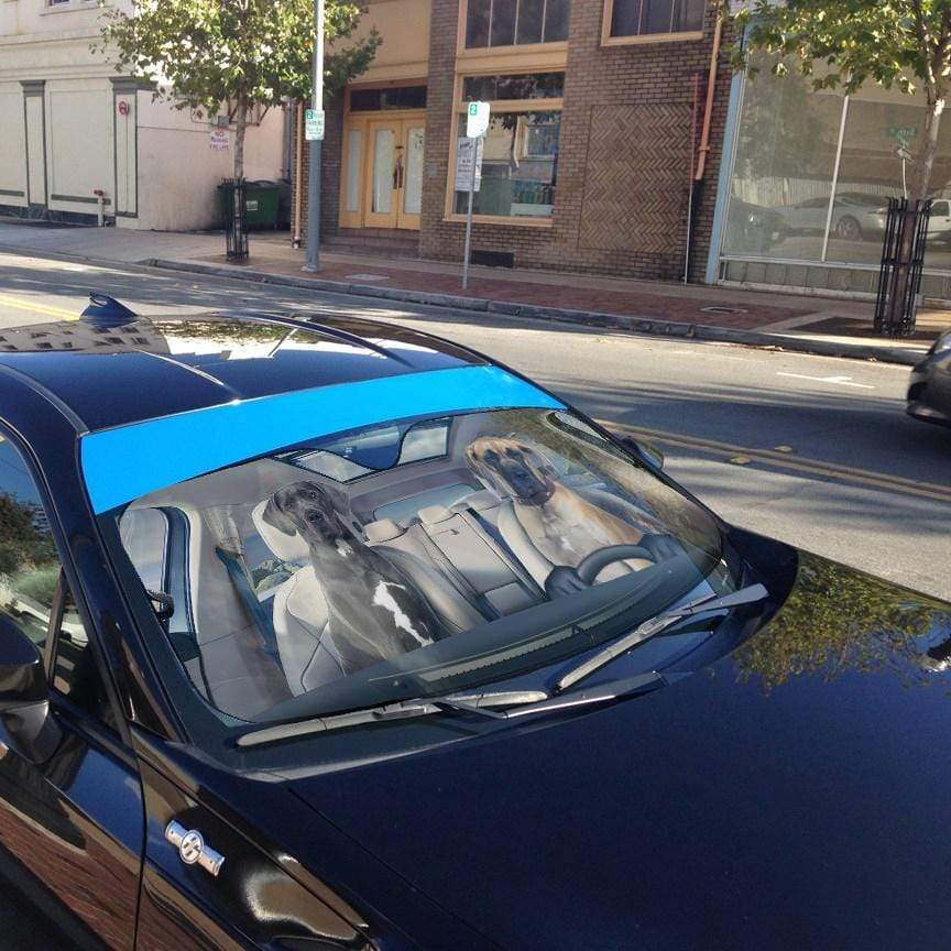 Gearhumans 3D Great Dane Custom Sunshade