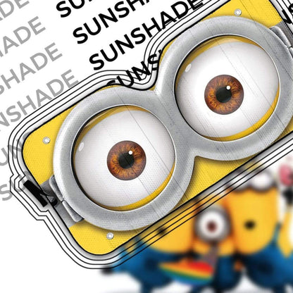 Gearhumans 3D Minions Glass Custom SunShade