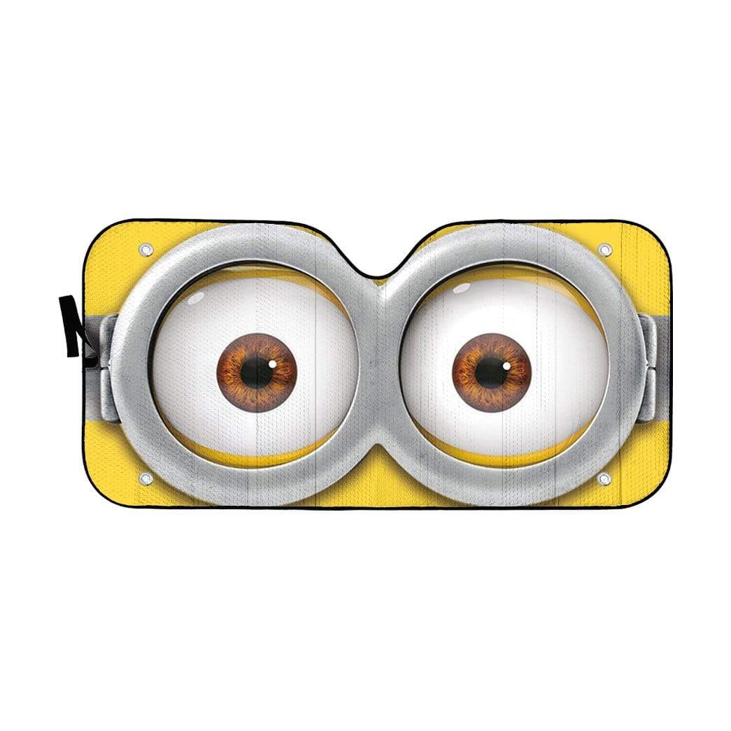Gearhumans 3D Minions Glass Custom SunShade