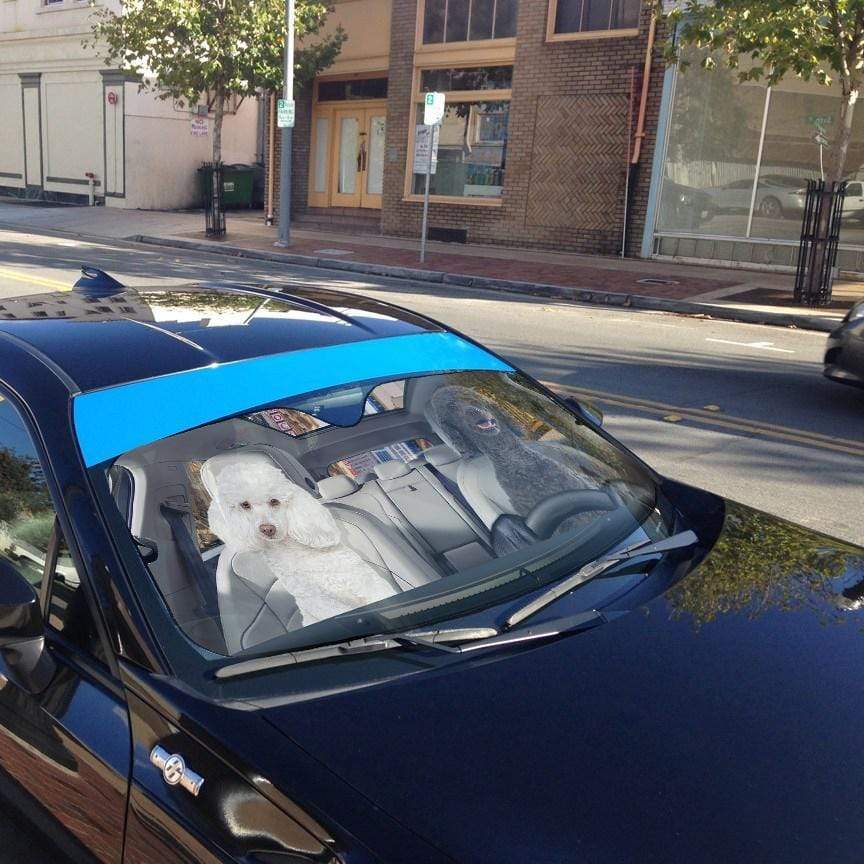 Gearhumans 3D Poodle Custom Sunshade