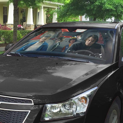 Gearhumans 3D Stranger Things Teaser Custom Car Auto Sunshade
