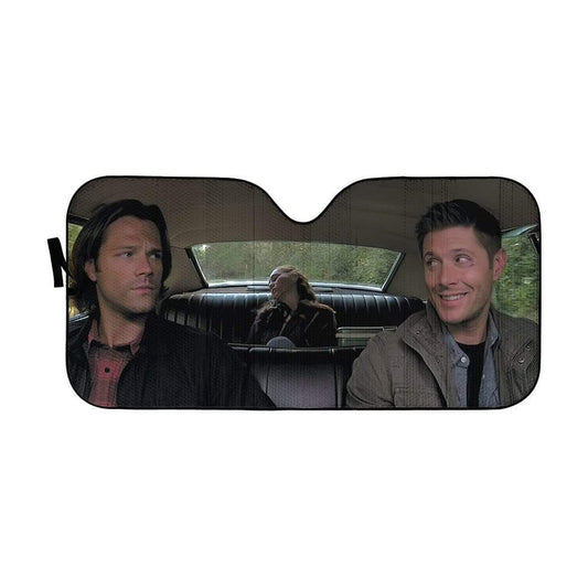 Gearhumans 3D Supernatural Custom Car Auto Sunshade