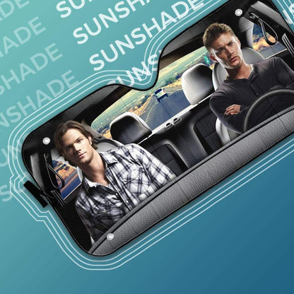 Gearhumans 3D Supernatural Custom Car Auto Sunshade