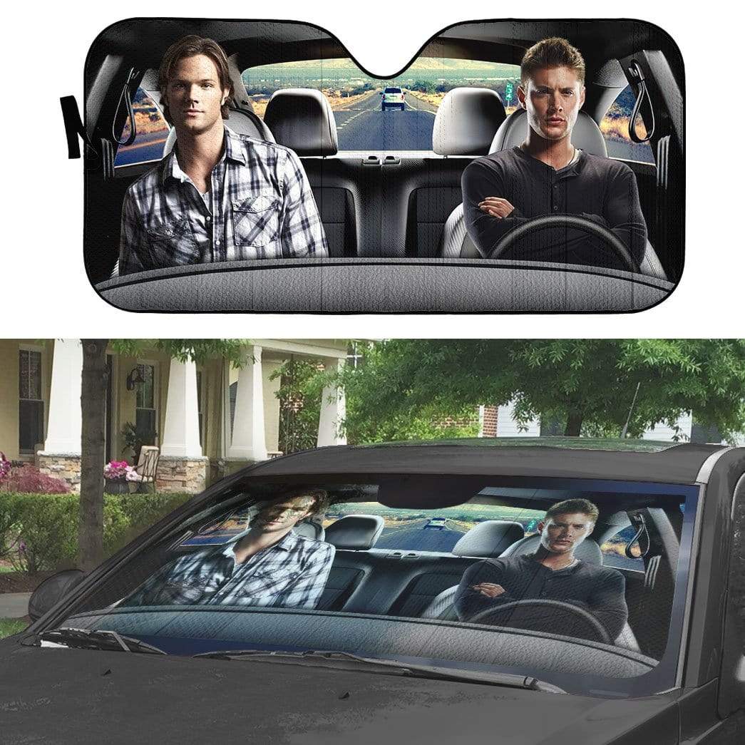 Gearhumans 3D Supernatural Custom Car Auto Sunshade