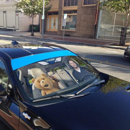 Gearhumans 3D Ted Custom Car Auto Sunshade