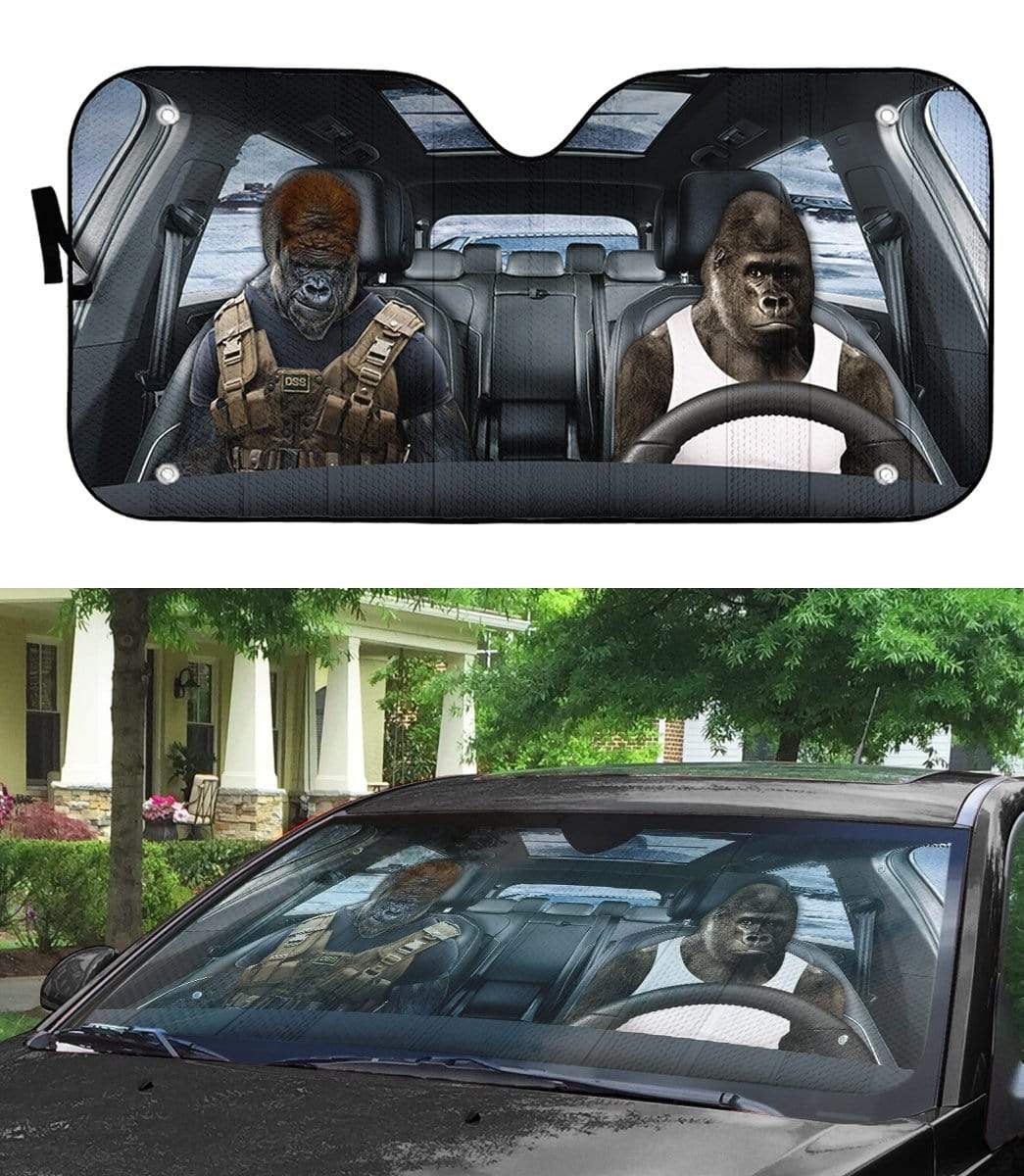 Gearhumans 3D The Fast And The Furious Custom Car Auto Sunshade