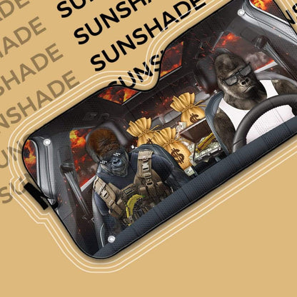 Gearhumans 3D The Fast And The Furious Custom Car Auto Sunshade