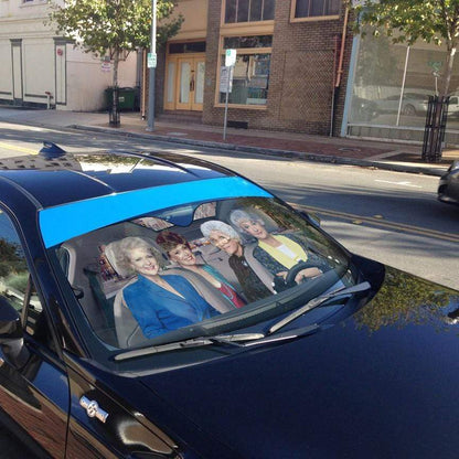 Gearhumans 3D The Golden Girls Custom Car Auto Sunshade