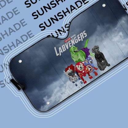 Gearhumans 3D The Labvenger Custom Car Auto Sunshade