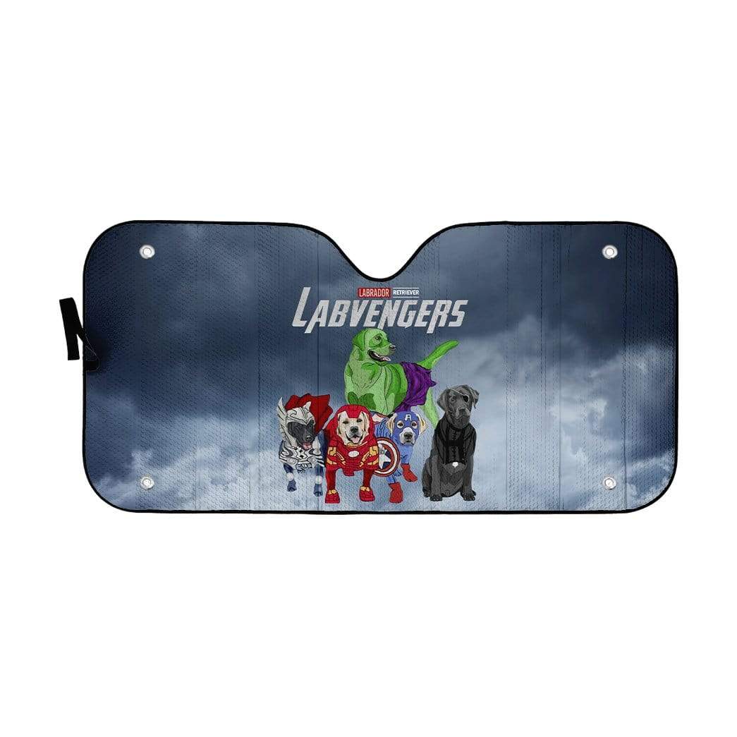 Gearhumans 3D The Labvenger Custom Car Auto Sunshade