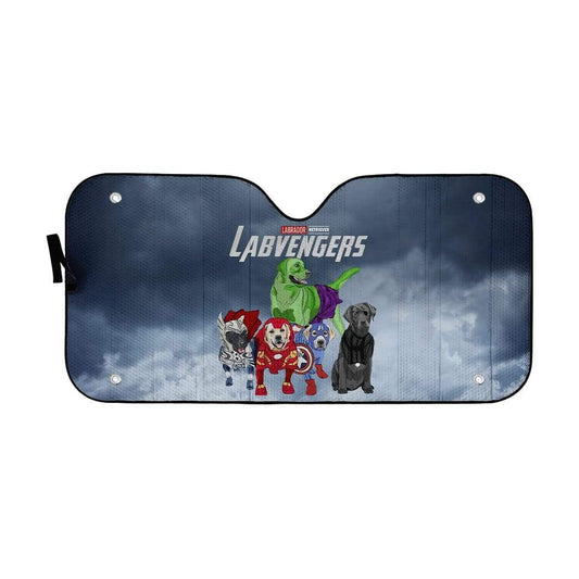 Gearhumans 3D The Labvenger Custom Car Auto Sunshade