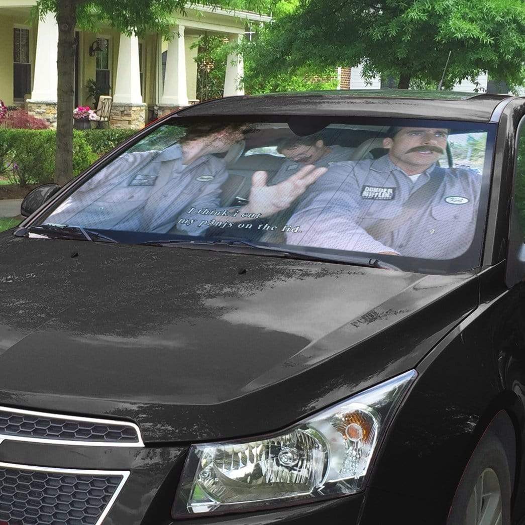 Gearhumans 3D The Office Branch War Custom Car Auto Sunshade
