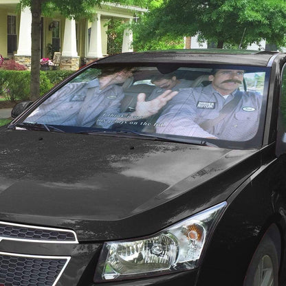 Gearhumans 3D The Office Branch War Custom Car Auto Sunshade