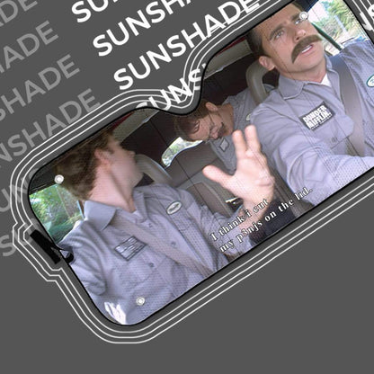 Gearhumans 3D The Office Branch War Custom Car Auto Sunshade