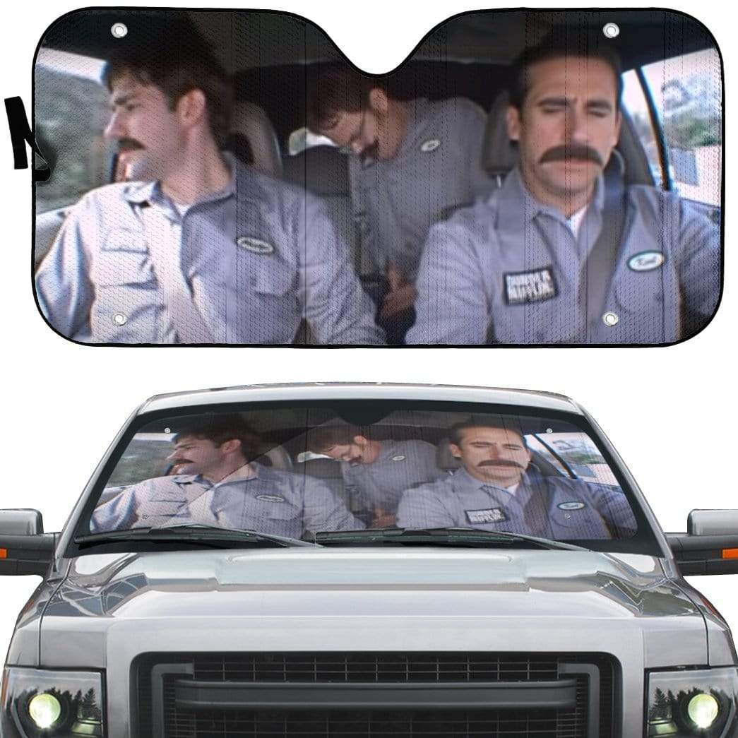 Gearhumans 3D The Office Branch War Custom Car Auto Sunshade