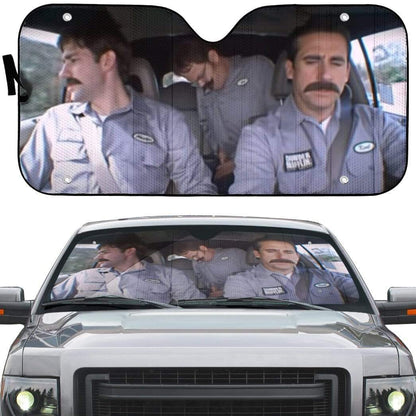Gearhumans 3D The Office Branch War Custom Car Auto Sunshade